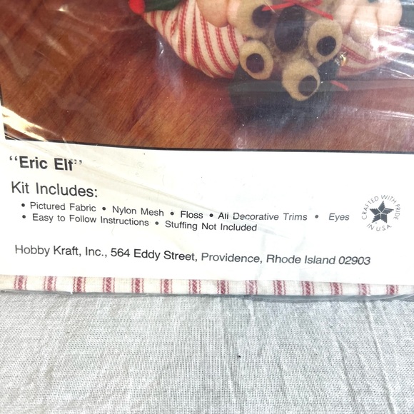 Vintage hobby Kraft Eric elf craft kit holiday Christmas decor - Picture 3 of 4